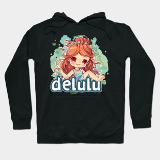 Delulu Spring Girl Hoodie